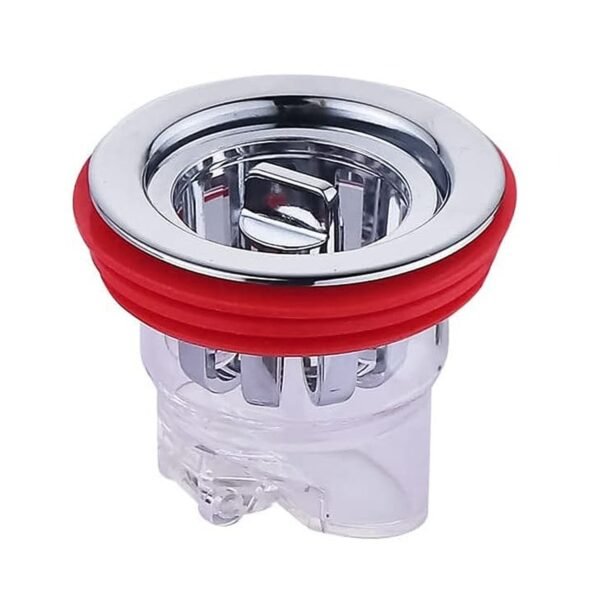 Plastic Odour Proof Floor Drain Sink Drain for Toilet Bathroom Kitchen (1 Pc)