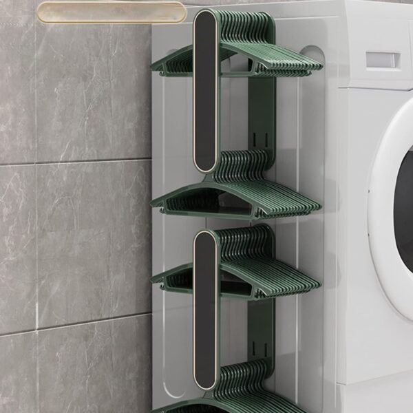 06_d9c18fee-220b-4eb8-8d32-a0c499a81476.jpg Wall Mounted Stretchable Clothes Hanger Holder Organizer