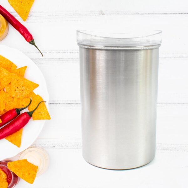 Stainless Steel Airtight Containers with See Through Lid (1 Pc / 1000 ML)