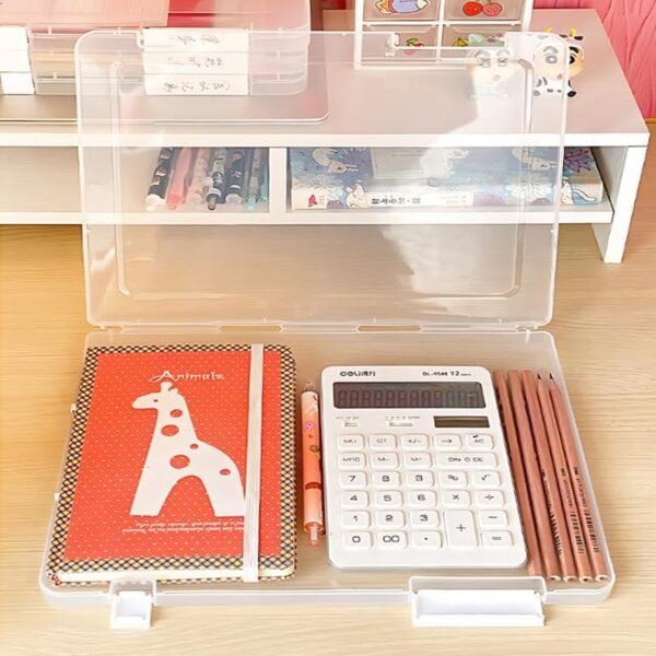 06_daee6882-6526-4c9d-926d-2c4b8b16e4de.jpg Document Holder File Organizer Box Storage Boxes Lids (1 Pc / 24×17 Cm)