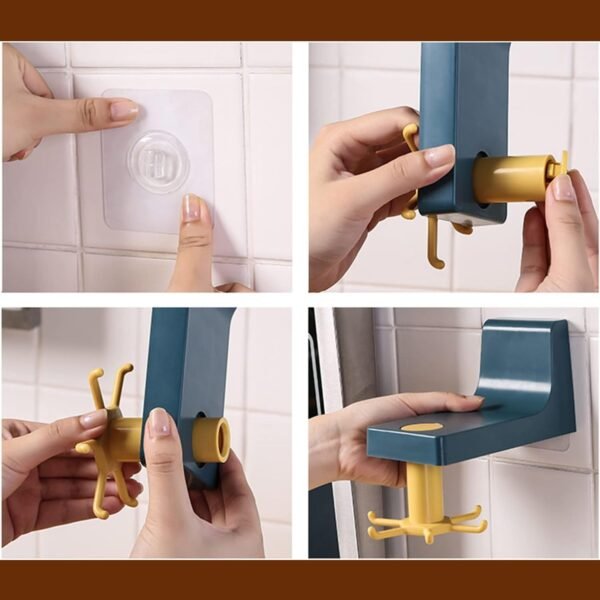 06_de3e60c5-e5bc-4417-98c8-529d954980b6.jpg 360 Degree Rotating Wall Hook Hanger with 6 Heavy Duty Hooks