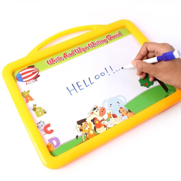2-in-1 Kids Writing Board Set – Double-Sided Whiteboard & Blackboard