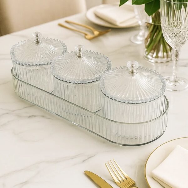 Dry Fruit & Snack Storage - (3 Pc / Set)