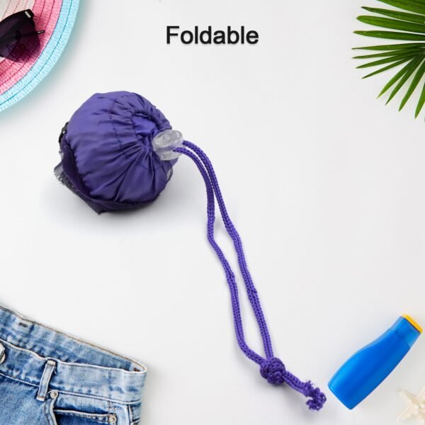 06_e0d3fa09-e2a3-4241-b394-8eb9176a04cf.jpg Foldable Nylon Shopping Bag (Rose Design): Reusable, Eco-Friendly (1 Pc)