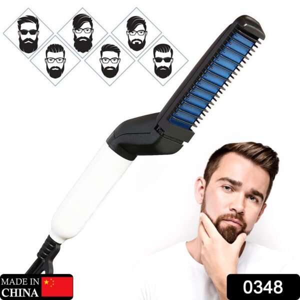 06_e7b75202-b7cc-4e81-9183-6226badb9277.jpg Men's Beard and Hair Curling Straightener (Modelling Comb), Hair accessories