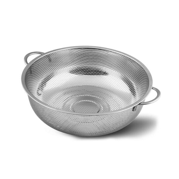 06_ed6c96b8-8127-4be9-8551-efe55489488d.jpg Stainless Steel Colander with Handle, Large Strainer Basket for Kitchen (25.5 cm)
