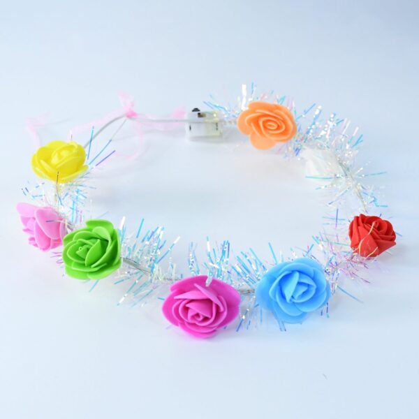 06_eea6636e-26dc-4571-b922-aa9834664184.jpg LED Flower Crown Headband – Multicolor Light-Up (1 Pc), Hair accessories