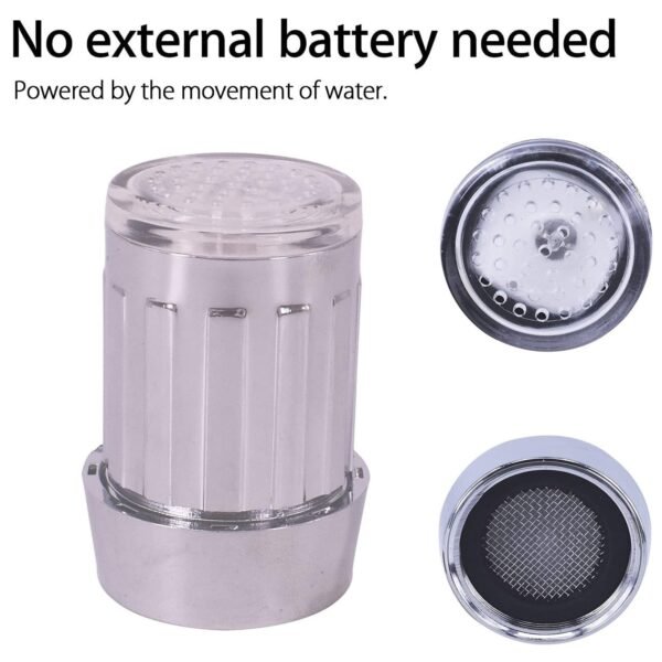 LED Light Stream Faucet Tap Adapter (1 Pc)