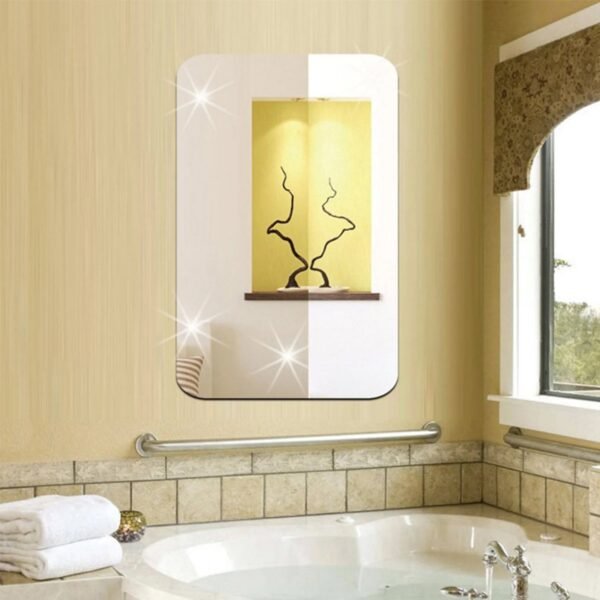 06_fcc9c1e4-47b2-46ec-87de-9ad835e89ceb.jpg Plastic Square 3D Mirror Wall Stickers (1 Pc / 30x30 Cm)