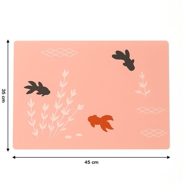 Decorative Dining Table Placemats with Elegant Design (4 Pc / 45x35 Cm)