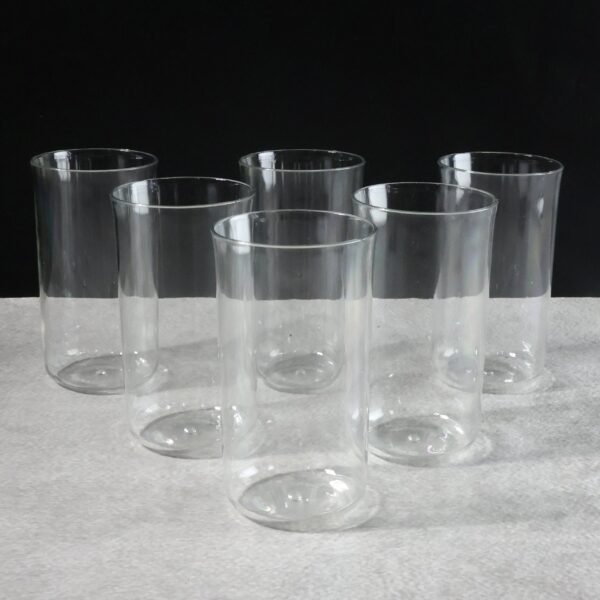 Glossy Plastic Glass Set (6 Pc / 300 ML)