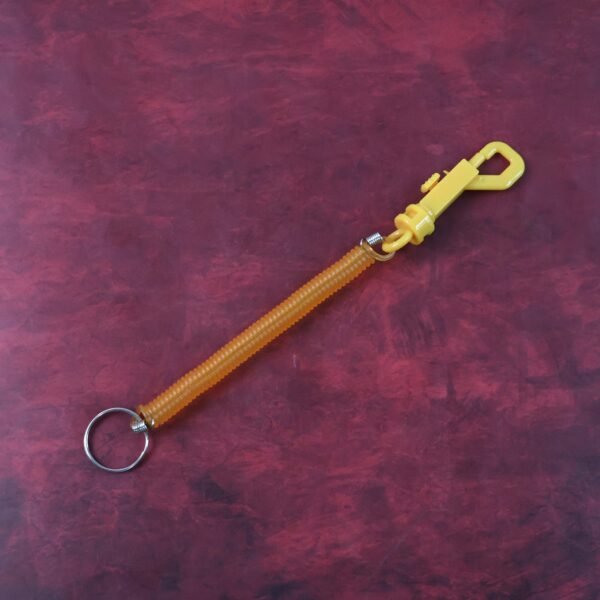 Coiled Retractable Keychain - (1 Pc)