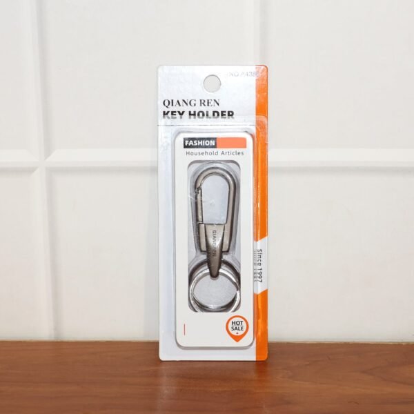 06_keychain_a4073606-132d-4a6e-958b-a7c0cf68daf9.jpg Dual-Ring Carabiner Key Holder - (1 Pc)