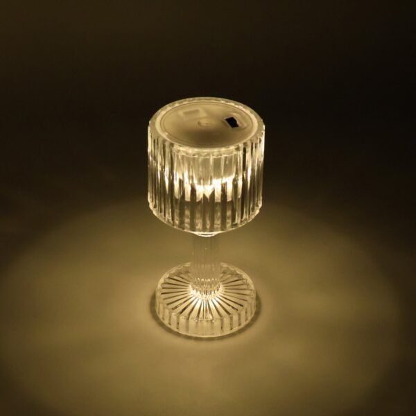 Set of 4 LED Crystal-Effect Table Lamps