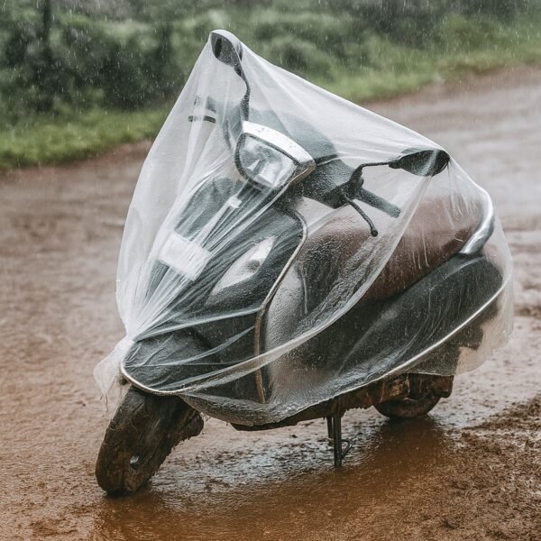 06_scooter-cover.jpg Big Plastic Activa Cover (1 Pc / 240 Cm Long Adjustable)