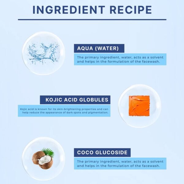 Zequz Vitamin C + E Brightening Face Wash - (1 Pc / 70 ML)