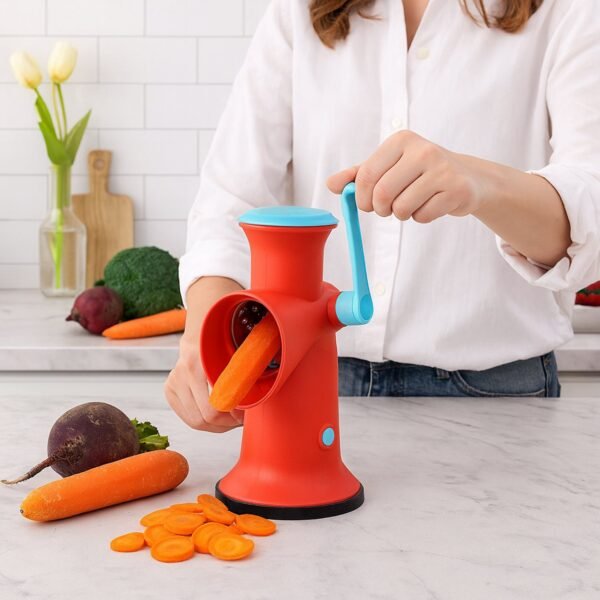 Apex 4 in 1 Signature Rotary Grater with Interchangeable Blades