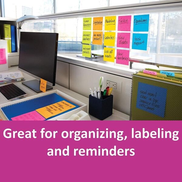 Sticky Note with 100 Sheets for Quick Notes (3×3 Inch)