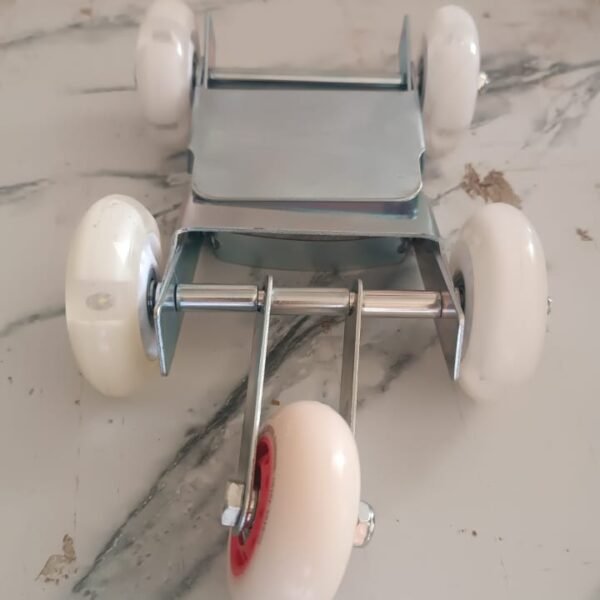 0729aa62-0bfa-4ba5-a6b6-2fcc0d82e6c7.jpg Heavy-Duty Motorcycle Front Wheel Parking Roller Stand (1 Pc)