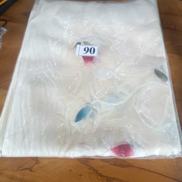 Elegant Floral Sofa Protector Runner - (1 Pc / 139x28 Inch)