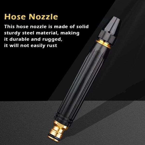High Pressure Water Gun Nozzle – Car Wash & Garden Spray Gun (Alloy)