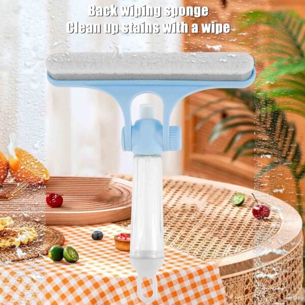 07_07bd946b-3b0b-4379-82ac-c5a89271779e.jpg 4 in 1 Multifunctional Glass Scraper, Window Glass Wiper with Watering Can, Silicon Cleaning Squeegee with Two Brush Heads, Practical Squeegee for Shower Doors, Windows, Tiles and Car Glass