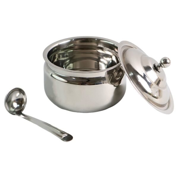 07_1edaa8b5-6324-4583-b2be-167972dd5cd6.jpg Premium Stainless Steel Ghee Pot (1 Set)