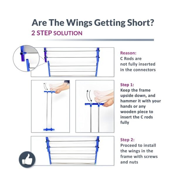 07_1fda1ac1-ac8e-4a55-9525-29963cfb9b63.jpg Foldable Stainless Steel Clothes Drying Stand Rack