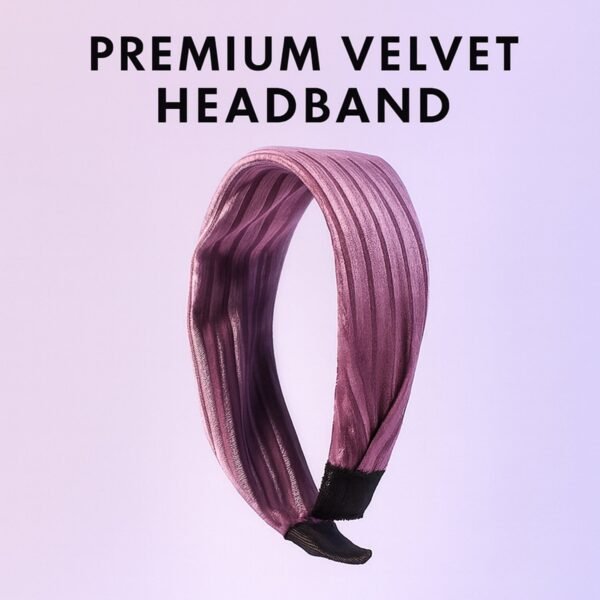 Women’s Ribbed Texture Knot Design Hairband (1 Pc / Mix Design)