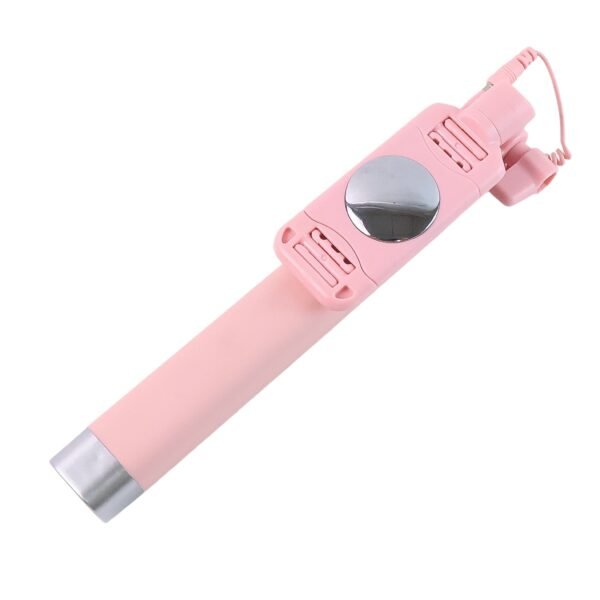 07_24d1120c-c968-4515-9168-96395341af8c.jpg Wired Selfie Stick with Rearview Mirror & Built-In Shutter Button (1 Pc)