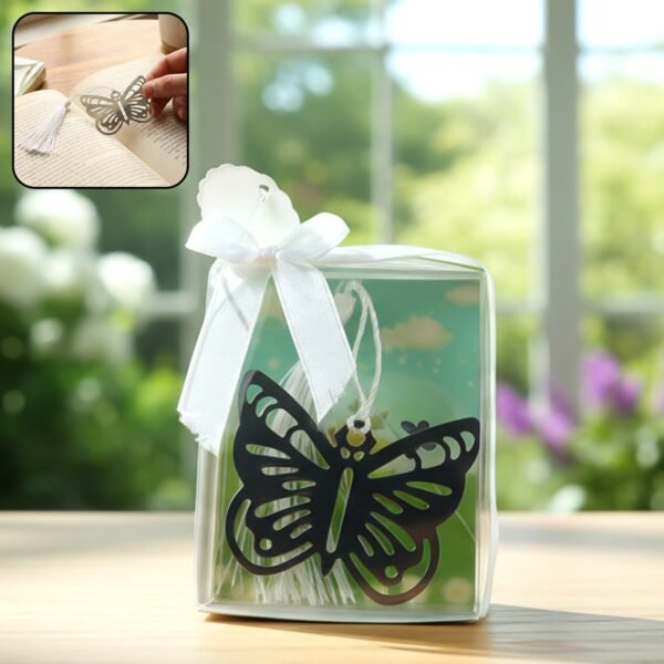 07_25eab85a-e49a-4d13-8e45-71839046d4c5.jpg Elegant Butterfly Design Metal Bookmark (1 Pc)