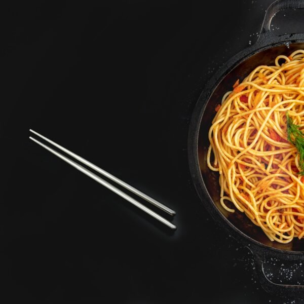 Picnic Dinner Spoon Fork Chopsticks Cutlery Set High Quality Tableware 4 Pc 1 Set