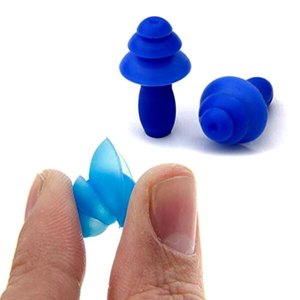 Safety Ultra Soft Foam Ear Plugs Reusable for Sleeping Travel  2 Pc