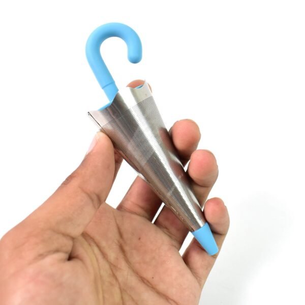 07_39ca85da-c2eb-4b57-8fac-5dafa362c047.jpg Reusable Cute Umbrella Tea Strainer Without Tray / Stand (1 Pc / Mix Color)