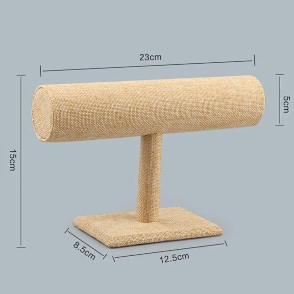 07_49783b45-d8b1-4ab9-baba-6b68331ff9d8.jpg Jewelry Display Rack Bracelet Display Portable Bracelet Stand Jewelry Stand Organizer T Bar Stand Dispaly Rack Jewelry Display Stand Watch T- Flower Display Stand Appendix Necklace (1 pc)