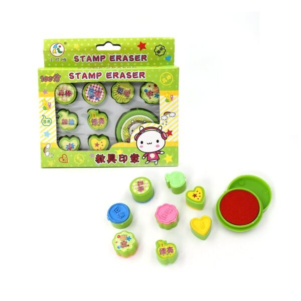 9 Pc Stamp Set for Kids, Play & Fun