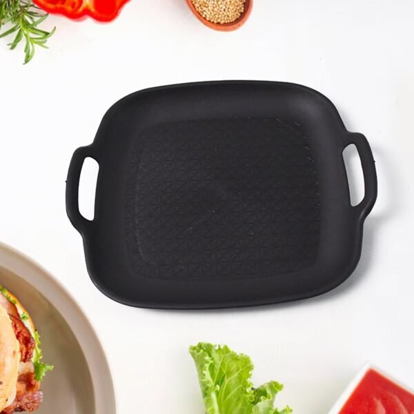 Set Of Ceramic Cup 4pc And Glass Bowl 4pc With Plastic Plate (9 Pcs Set)