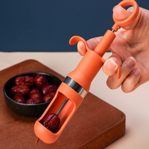 07_60105927-000b-4fc3-b2d8-d39da96e9962.jpg Cherry Pitter Tool, One Hand Operation Cherry Corer Pitter Remover Tool (1pc)