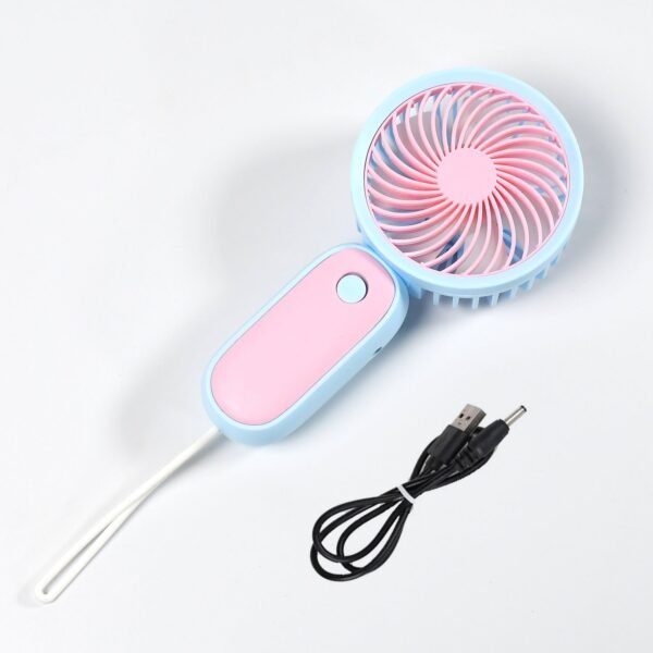 Mini Handheld Portable Rechargeable Fan Easy to Carry for Home Office Travel