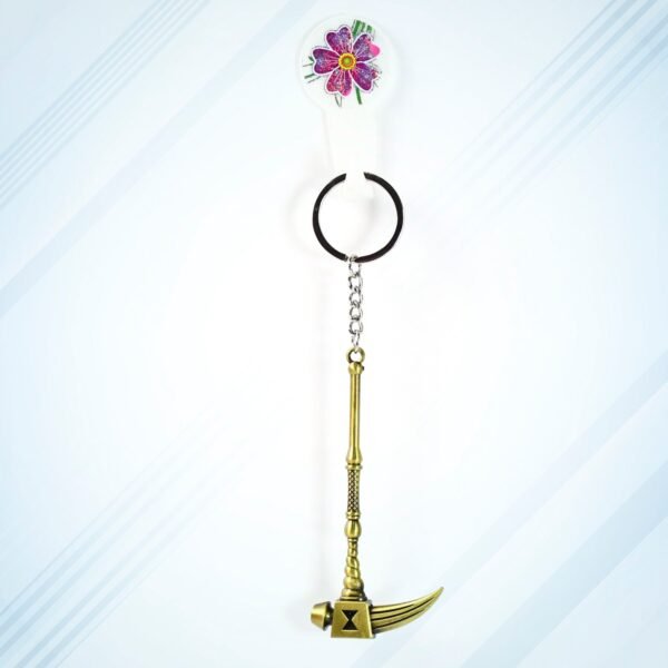 Metal Hammer Shape Keychain (1 Pc)