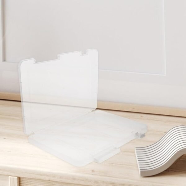 07_6dd6dcb4-3d59-4051-86ba-12c4527f8ea4.jpg Document Holder File Organizer Box Storage Boxes Lids (1 Pc / 24×17 Cm)