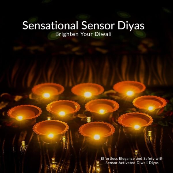 07_6deb6f83-6f6f-461a-be06-13f8e205a74e.jpg Water Sensor Diyas for Diwali Decoration, Diwali (12 Pcs Set)
