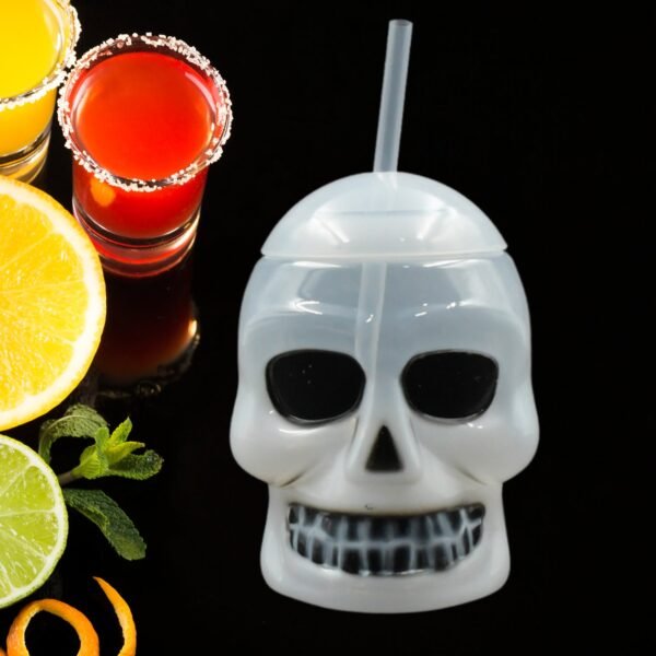 07_6f74b5be-2346-4f3f-a82d-216dced1ab5a.jpg Ghost Face Bottle Water Bottle, Drinking Cup with Lid and Straw(1 Pc)