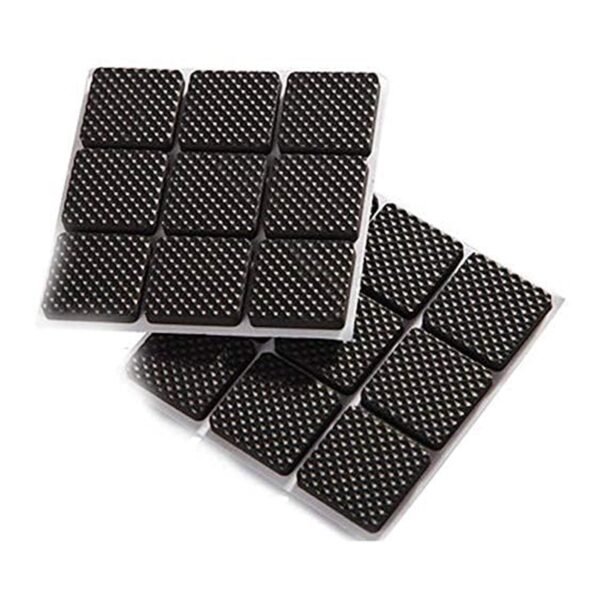 07_70e3351f-7a26-4290-85b4-b7ab3f4e2aca.jpg Self Adhesive Furniture Pads - Square (18 Pcs Set)