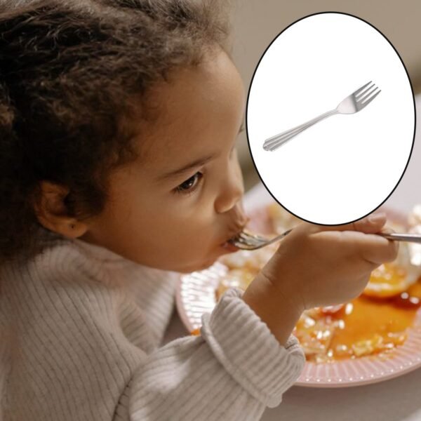 Small Dinner Fork for home and kitchen. (set of 8Pc)