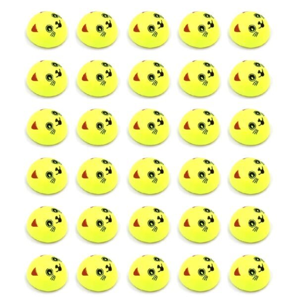 30PCS PULL BACK SMILEY TOY
