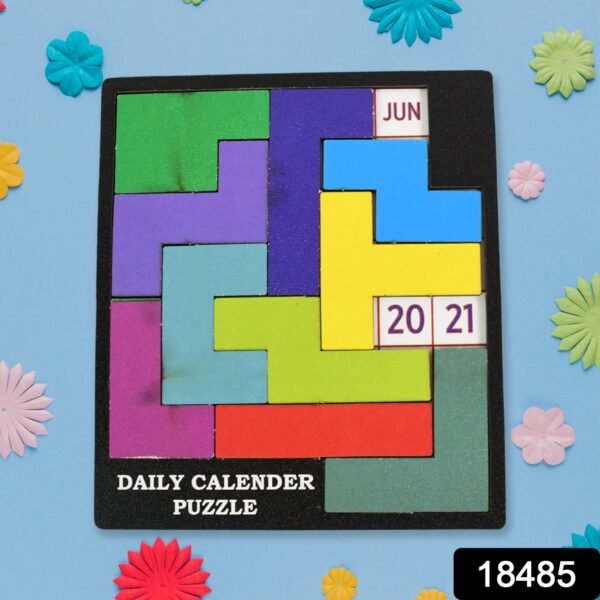 07_7c7892ac-d6a7-4710-9eb3-73c606e52f8c.jpg Wooden Daily Calendar Puzzle (Multicolor / 1 Set)