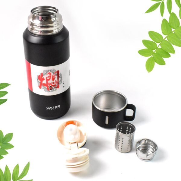 07_806a7f35-b68f-4fbe-bec8-2d72071e3070.jpg Stainless Steel Vacuum Insulated Water Bottle 900ML Approx (Mix Color)