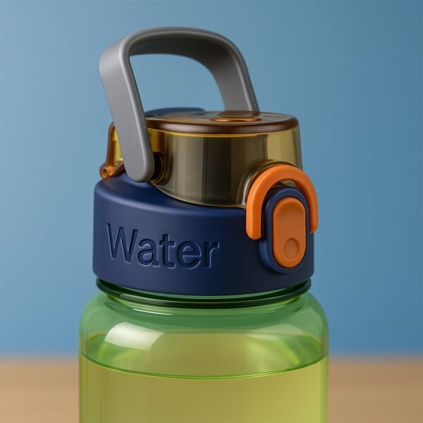 07_8809782f-cc4c-42f0-b051-fb956338eb34.jpg Green Leak-Proof Portable Fruit Infuser Water Bottle Approx 600ML (1 Pc)