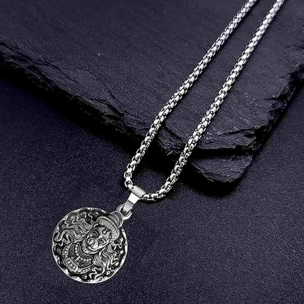 07_883fd8ac-3196-4fc9-9630-b11b599da05f.jpg Hanuman Locket With Chain, Pendant Necklace Chain (1 Pc)